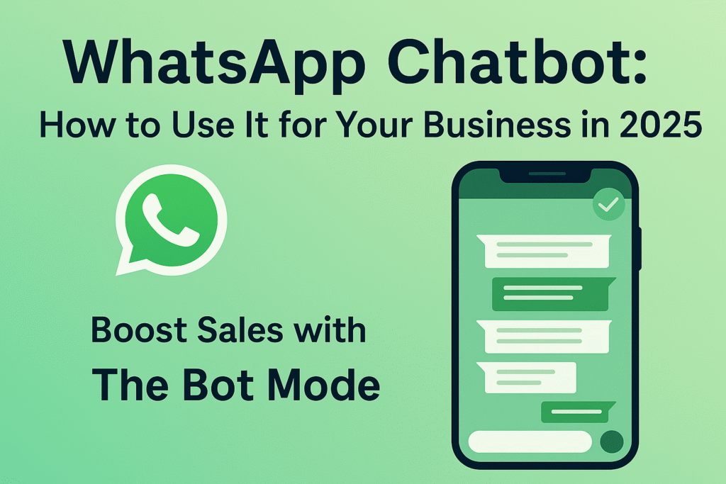 WhatsApp chatbot,