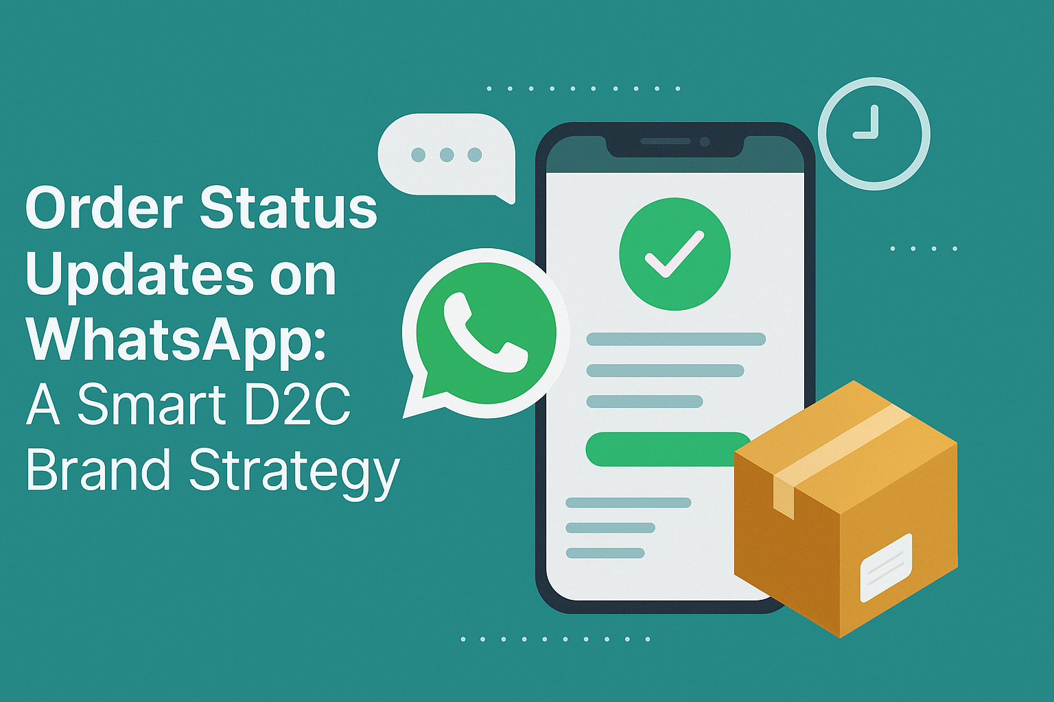 Order status on WhatsApp