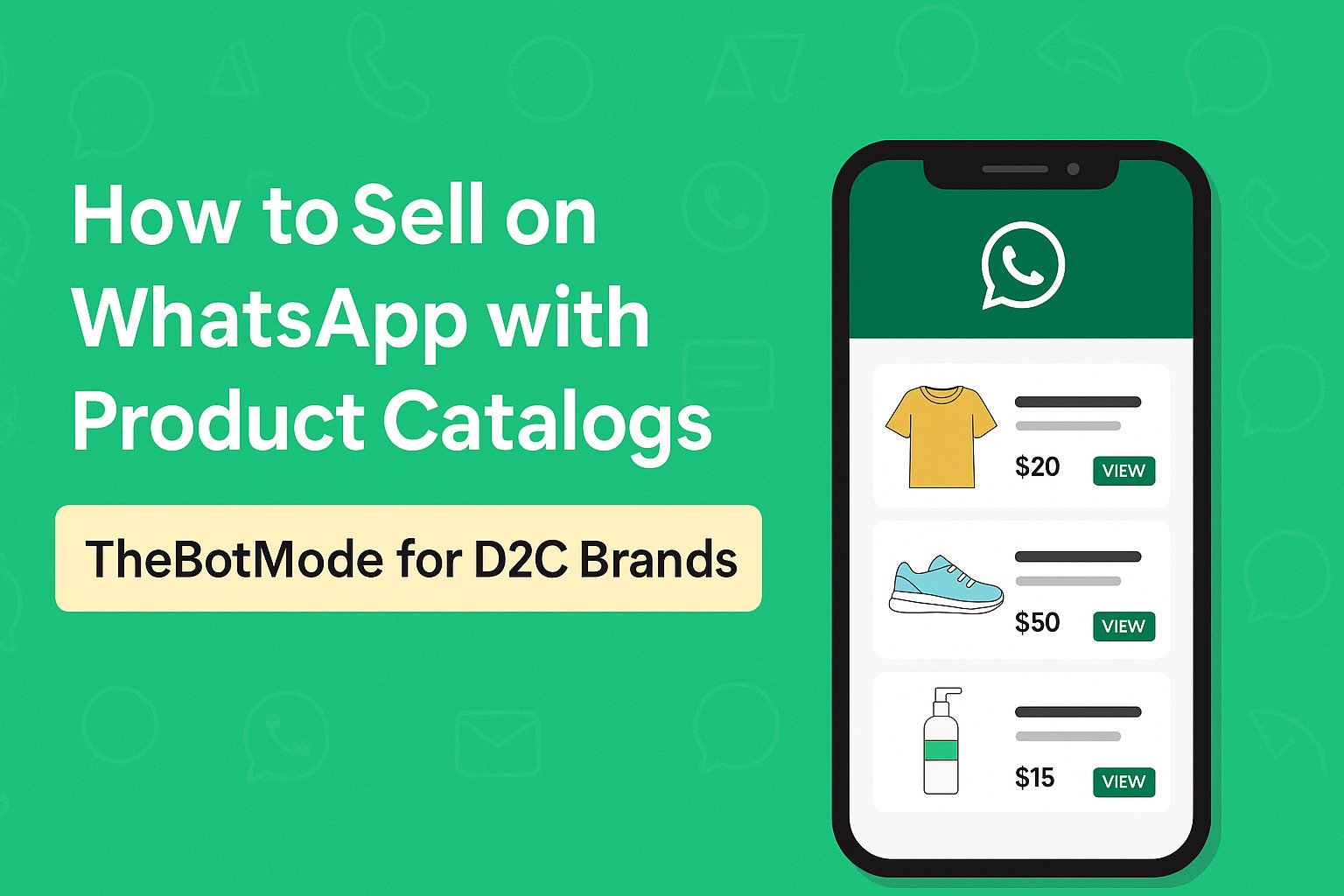 How to Sell Directly on WhatsApp Using Product Catalogs