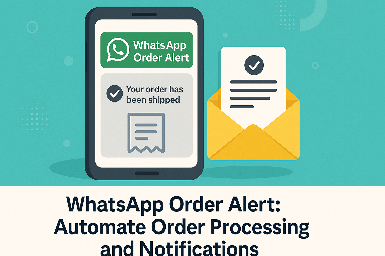 WhatsApp Order Alert: Automate Order Processing and Notifications