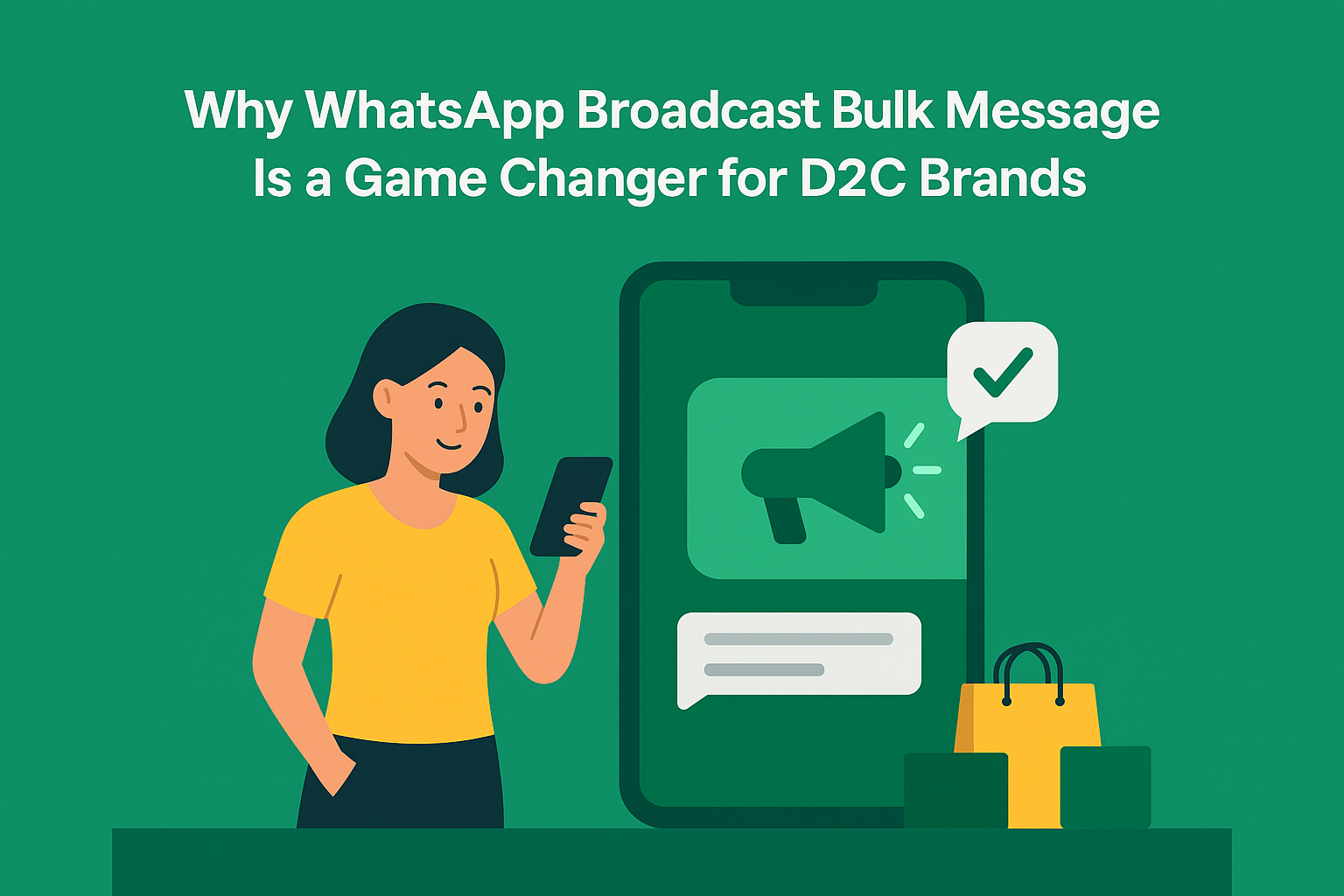 Why WhatsApp Broadcast Bulk Message Is a Game Changer for D2C Brands