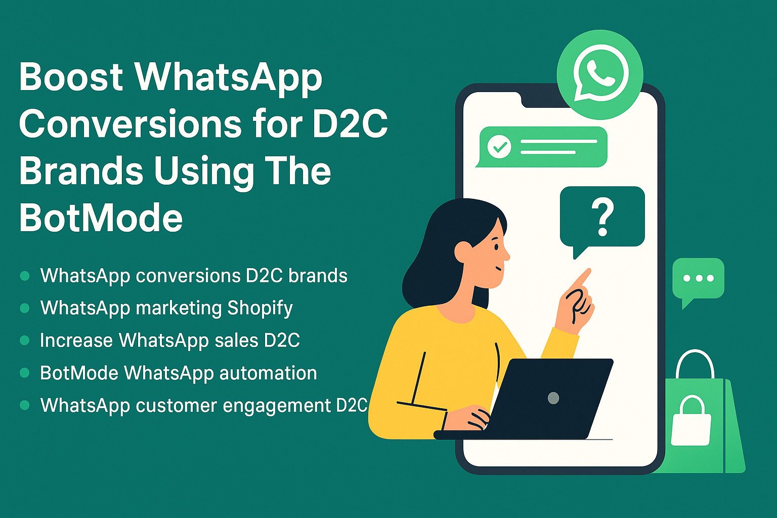 Boost WhatsApp Conversions for D2C Brands Using The BotMode