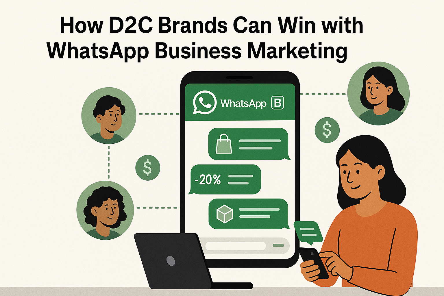 How D2C Brands Can Win with WhatsApp Business Marketing
