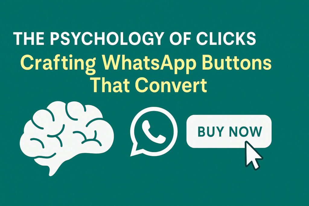The Psychology of Clicks: Crafting WhatsApp Buttons That Convert