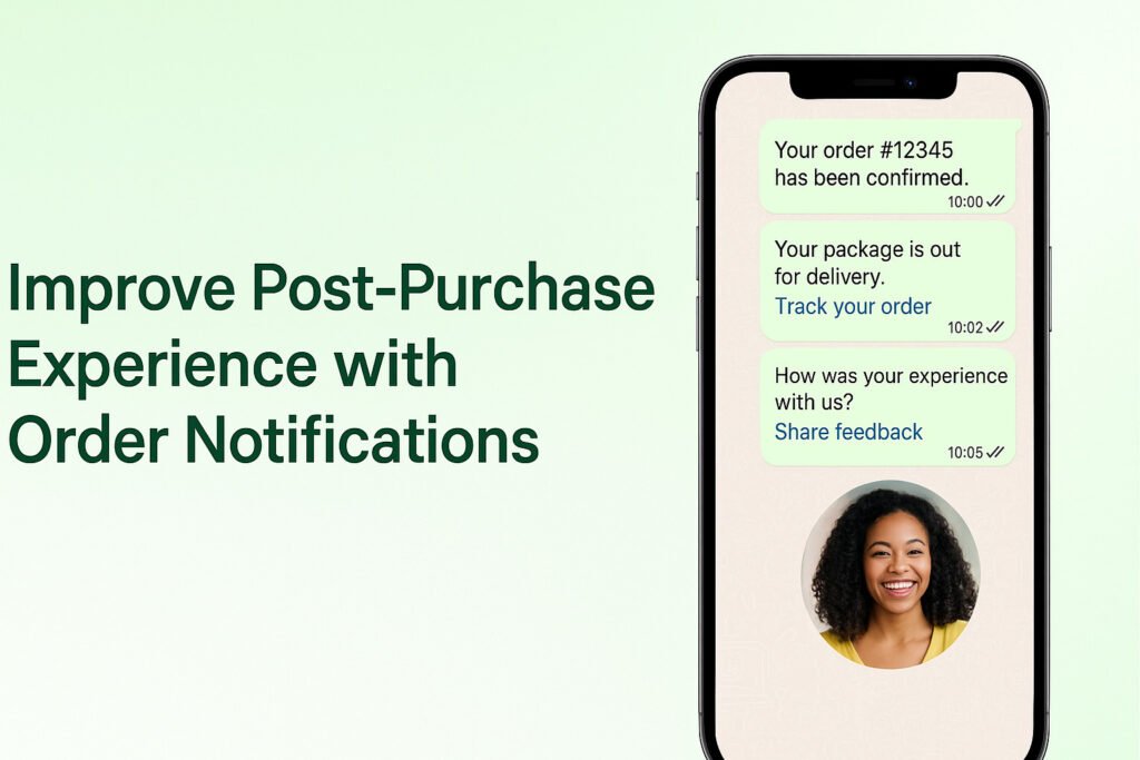 Improve Post-Purchase Experience with Order Notifications