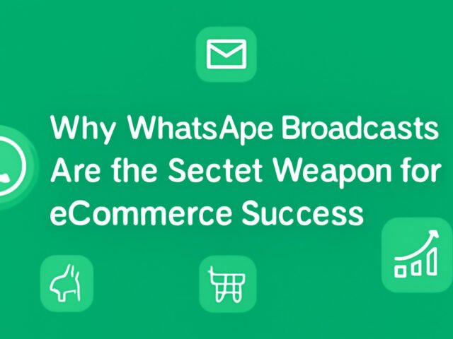 Why WhatsApp Broadcasts Are the Secret Weapon for eCommerce Success
